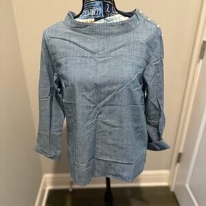 JCrew Chambray Top